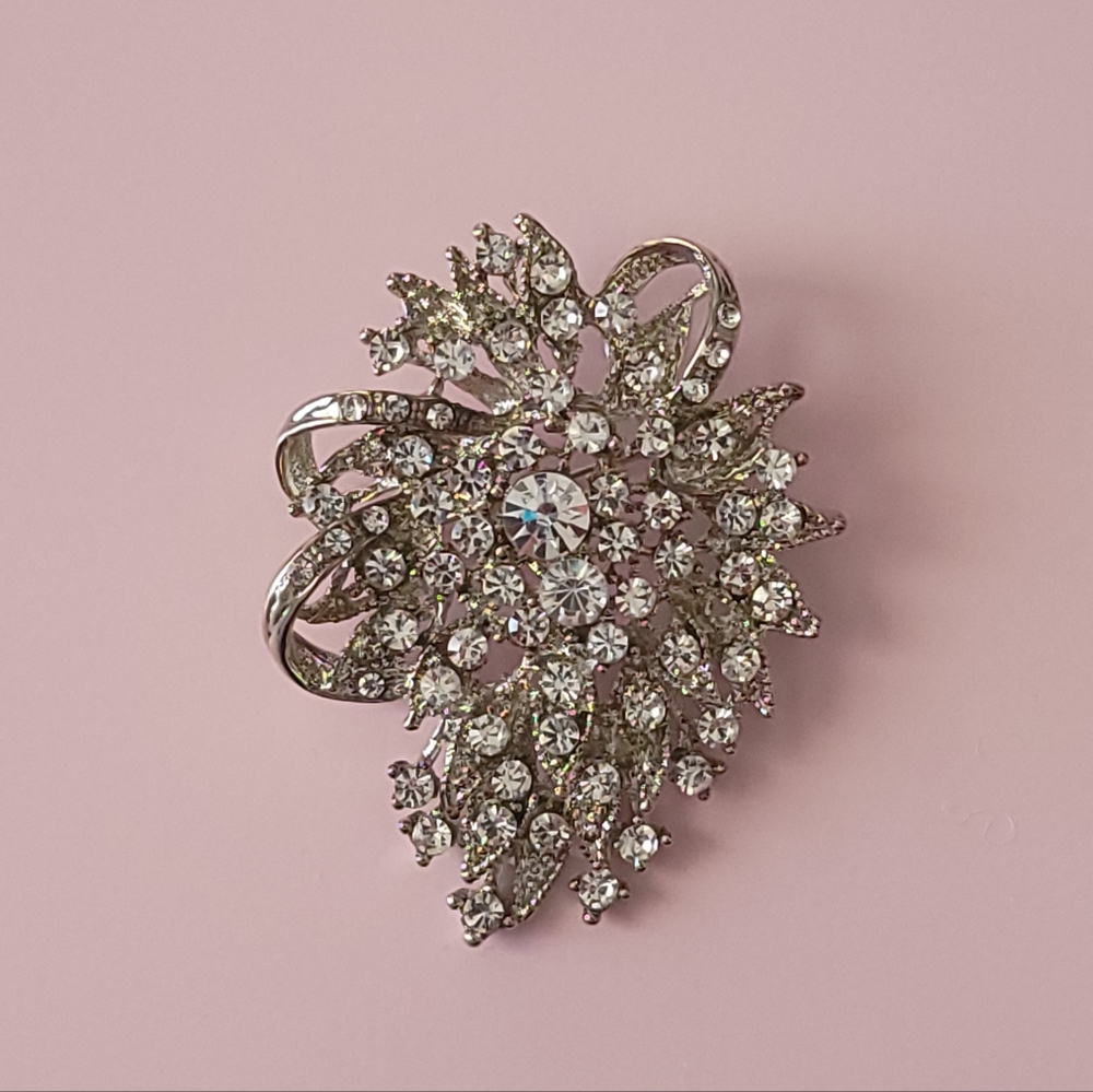 Rhinestone Brooch